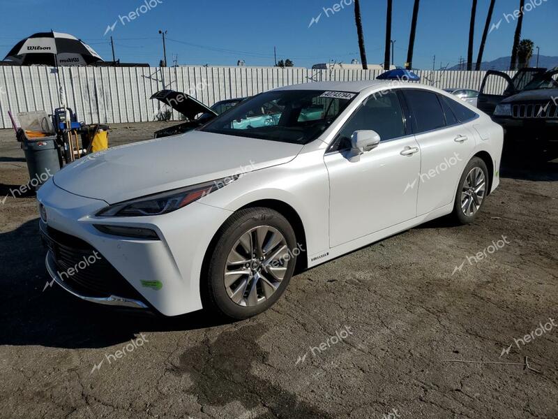 TOYOTA MIRAI LE 2022 white  hydrogen fuel cell JTDAAAAA7NA006474 photo #1