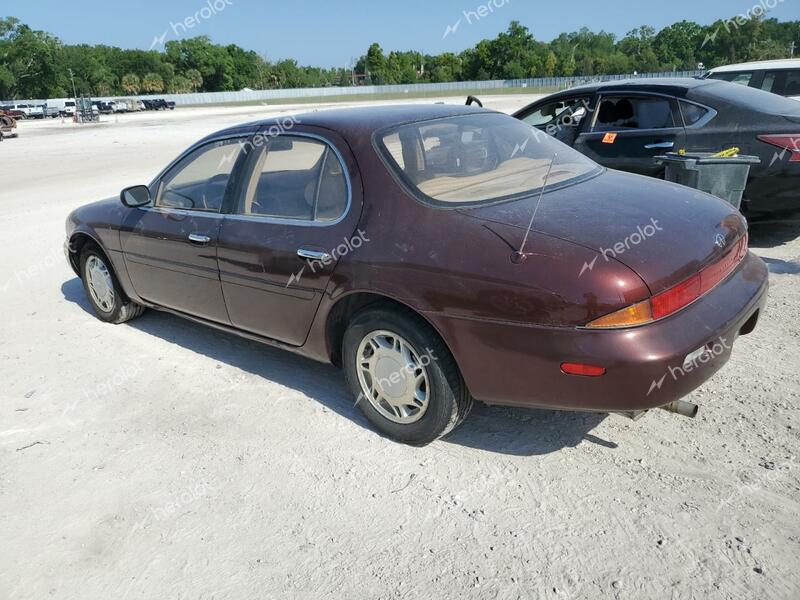 INFINITI J30 1997 maroon sedan 4d gas JNKAY21D7VM500486 photo #3