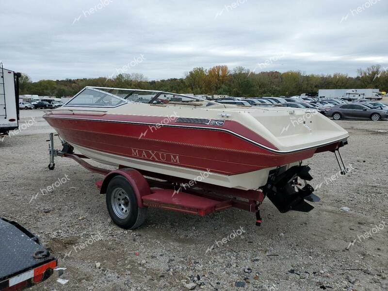 MAXU BOAT 1990 burgundy   USHB48MNL990 photo #4