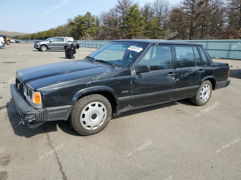 VOLVO 740 GLE 1988 black  gas YV1FA8748J2287599 photo #1