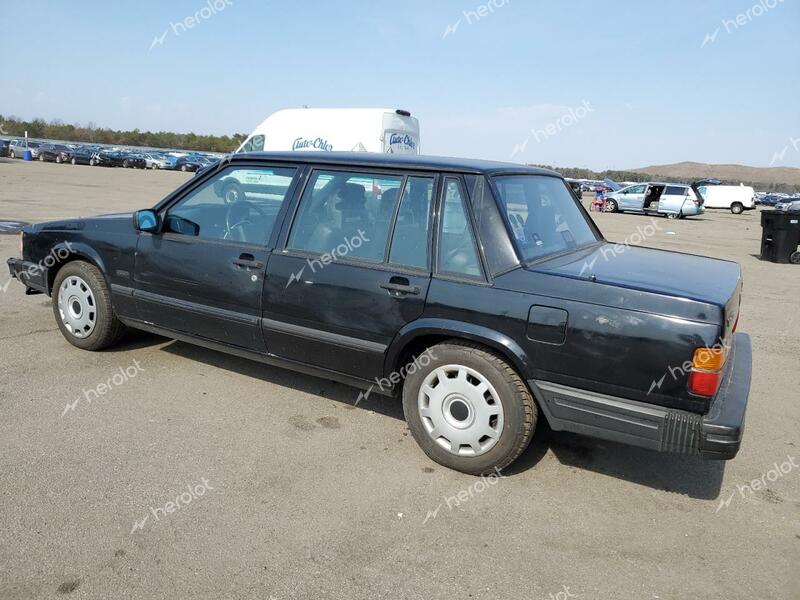 VOLVO 740 GLE 1988 black  gas YV1FA8748J2287599 photo #3