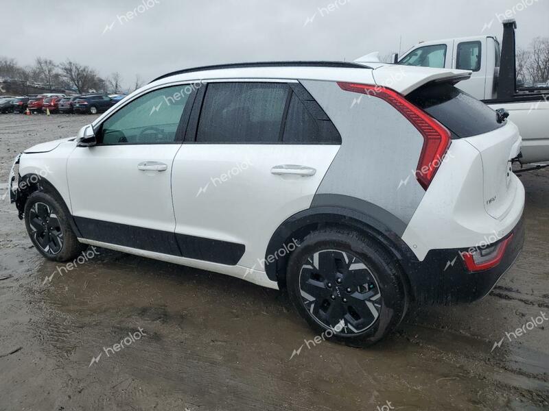 KIA NIRO WAVE 2023 white  electric KNDCT3L11P5023150 photo #3