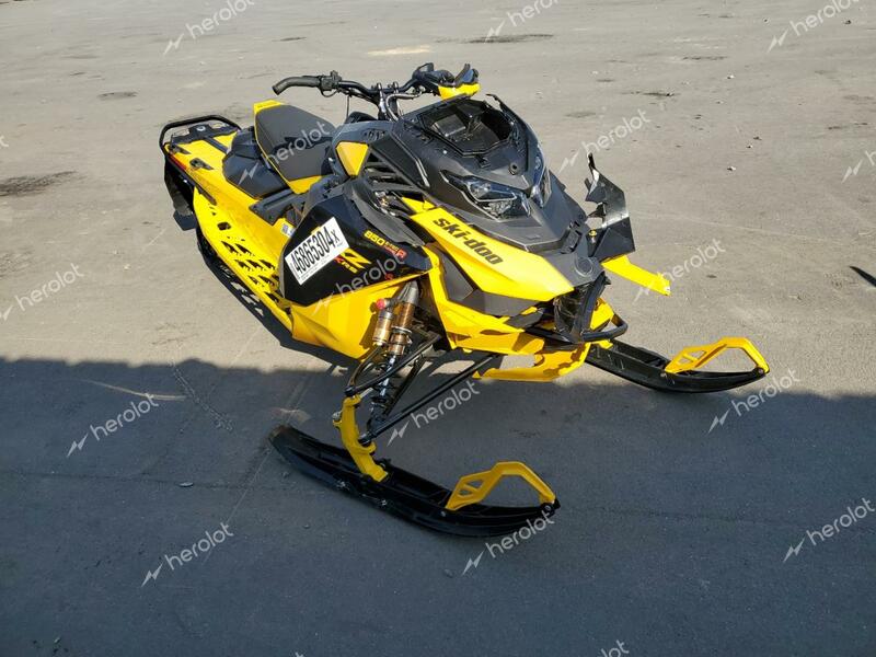 SKI DOO MXZ XRS850 2024 yellow   2BPSUCRC4RV000346 photo #1