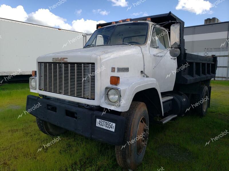 GMC H9500 J9C0 1984 white  diesel 1GTP9C1C5EV512300 photo #3