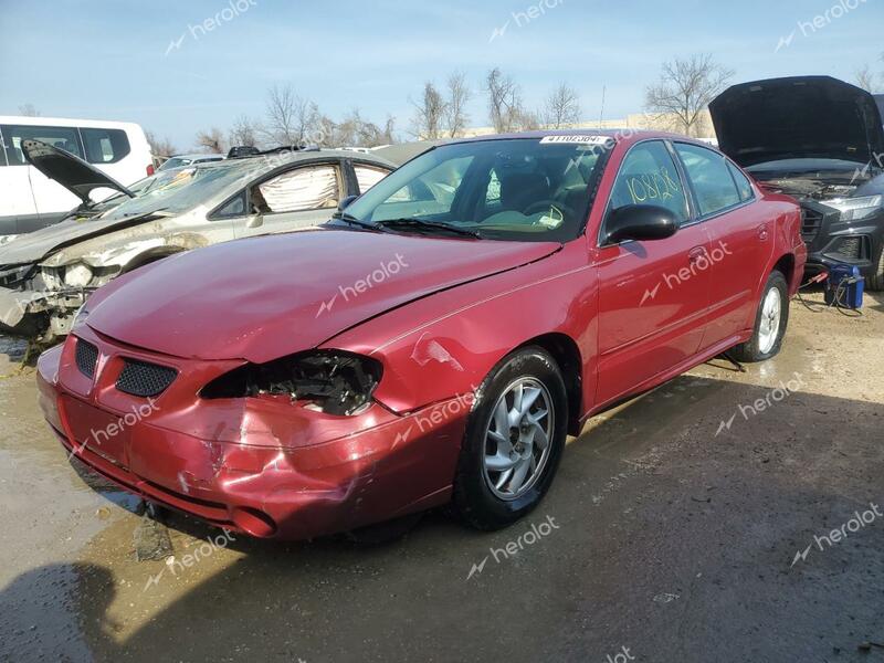 PONTIAC GRAND AM S 2005 red  gas 1G2NE52F05M249988 photo #1