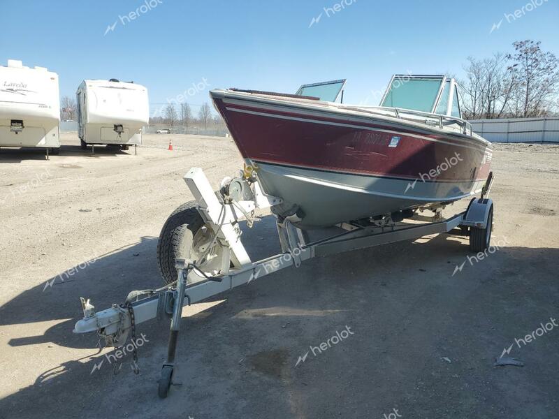 LUND BOAT 1988 maroon   LUNP0763E788 photo #3