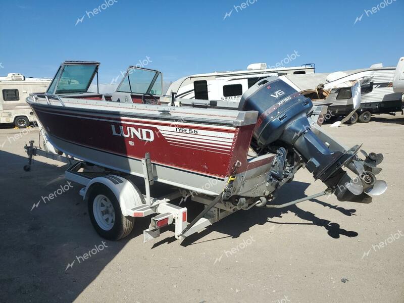 LUND BOAT 1988 maroon   LUNP0763E788 photo #4