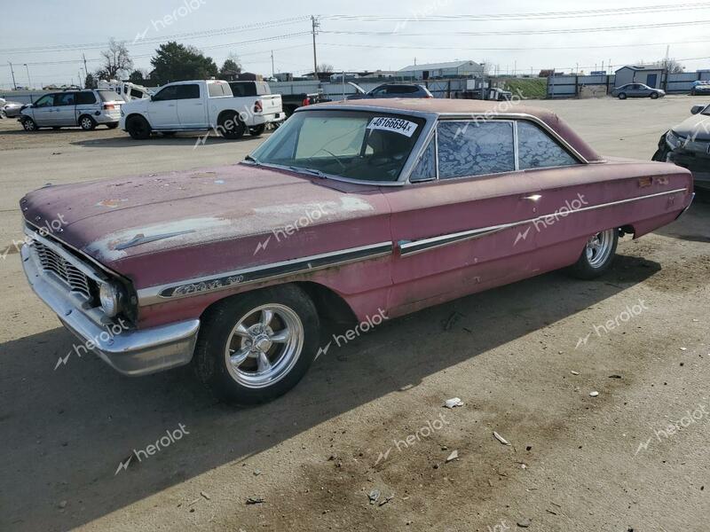 FORD GALAXY 1964 red   4P66X193127 photo #1