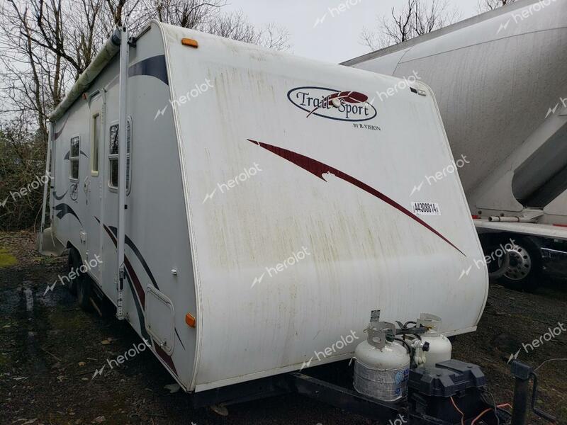 RVIS TRAILER 2008 white   4WYT34H2X82904851 photo #1