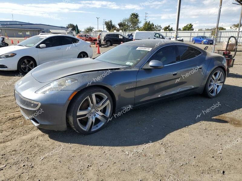 FISKER AUTOMOTIVE KARMA SPOR 2012 gray  hybrid engine YH4K14AA9CA001639 photo #1