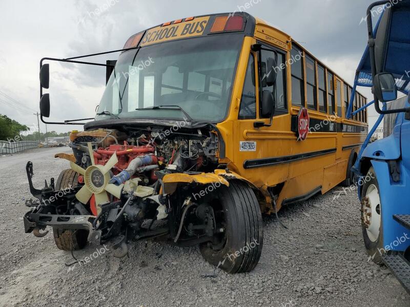 THOMAS SCHOOL BUS 2021 yellow  diesel 4UZABRFC6MCMJ2783 photo #3