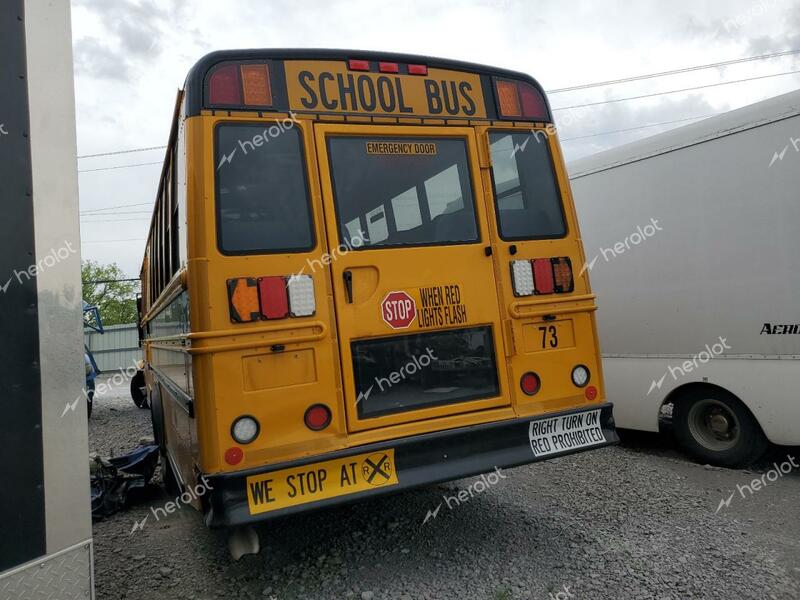 THOMAS SCHOOL BUS 2021 yellow  diesel 4UZABRFC6MCMJ2783 photo #4