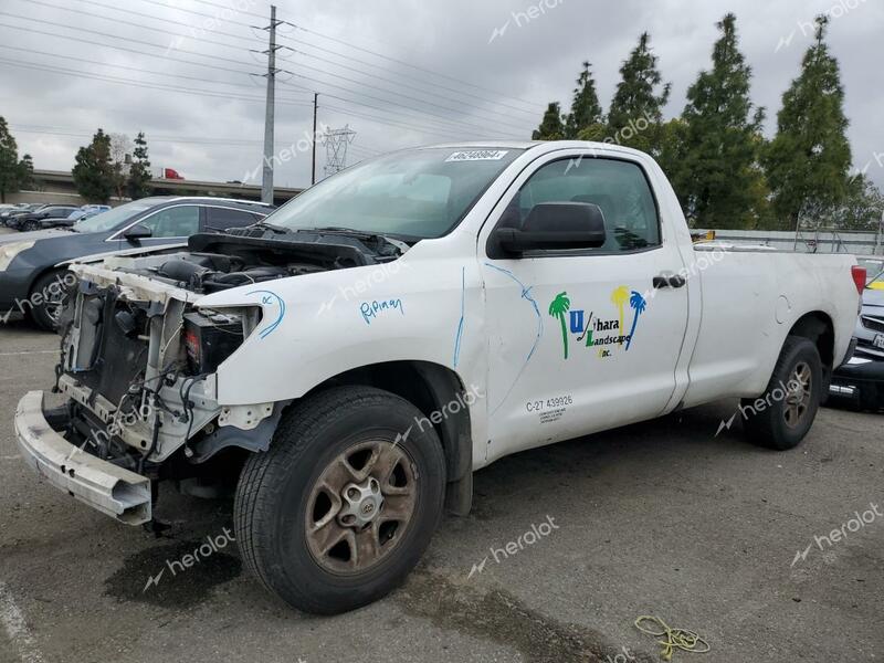 TOYOTA TUNDRA 2013 white pickup gas 5TFLU5F1XDX029078 photo #1