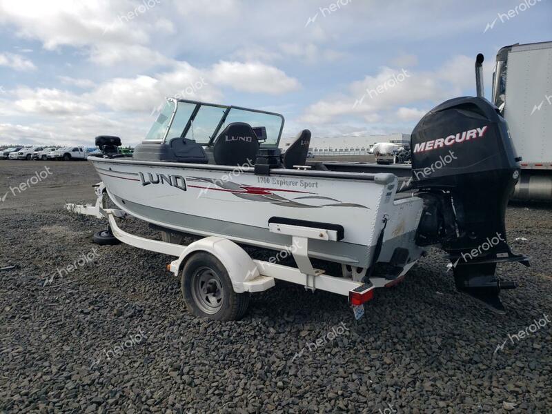 LUND BOAT W/TRL 2007 two tone   LBBEE178G607 photo #4