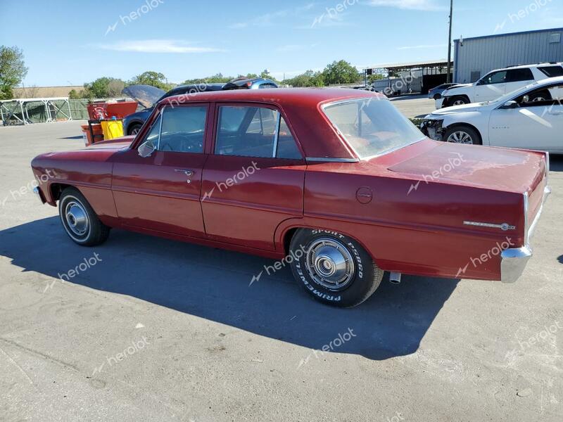 CHEVROLET NOVA 1966 red   113696N144436 photo #3