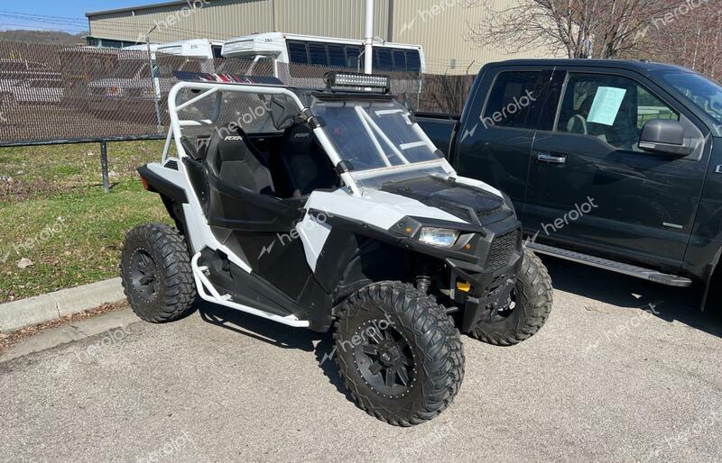 POLARIS RZR 900 2016 white all terr gas 3NSVAA87XGH102236 photo #1