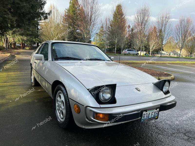 PORSCHE 924 S 1987 silver coupe gas WP0AA0928HN455022 photo #1