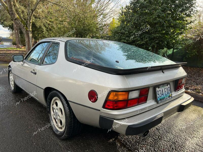 PORSCHE 924 S 1987 silver coupe gas WP0AA0928HN455022 photo #4