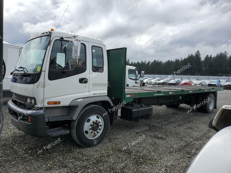 GMC T-SERIES F 2009 white tilt cab diesel 1GDM7F1BX9F411900 photo #3