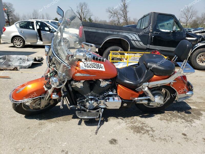 HONDA VTX1800 S 2002 orange  gas 1HFSC49302A001804 photo #4