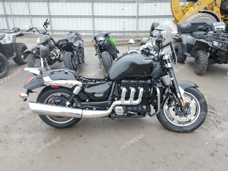 TRIUMPH MOTORCYCLE ROCKET III 2011 black  gas SMTC02L45BJ453505 photo #1