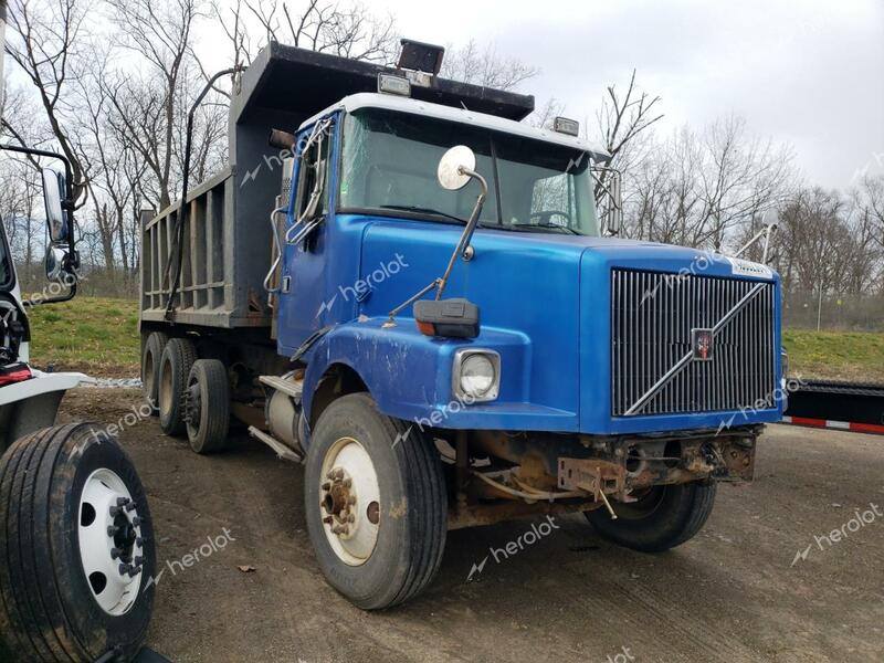 WHITE/GMC CONVENTION 1995 blue conventi diesel 4V2JCBBEXSR840296 photo #1