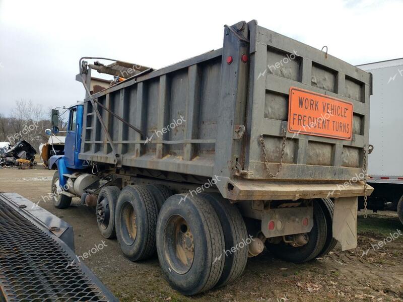 WHITE/GMC CONVENTION 1995 blue conventi diesel 4V2JCBBEXSR840296 photo #4