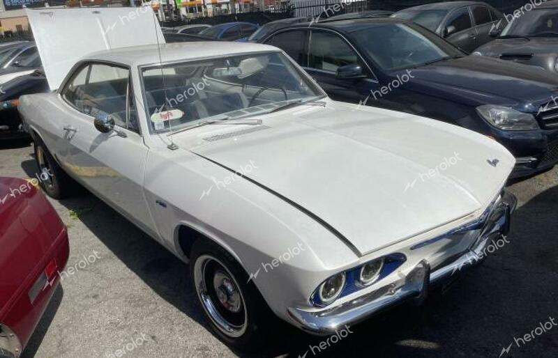 CHEVROLET CORVAIR 1965 white   107375W141546 photo #1