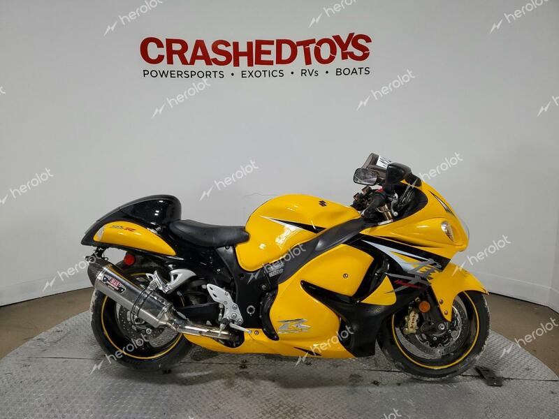 SUZUKI GSX1300 RA 2013 yellow  gas JS1GX72B7D2101770 photo #1