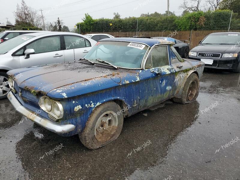 CHEVROLET CORVAIR 1962 blue   209690127802 photo #1