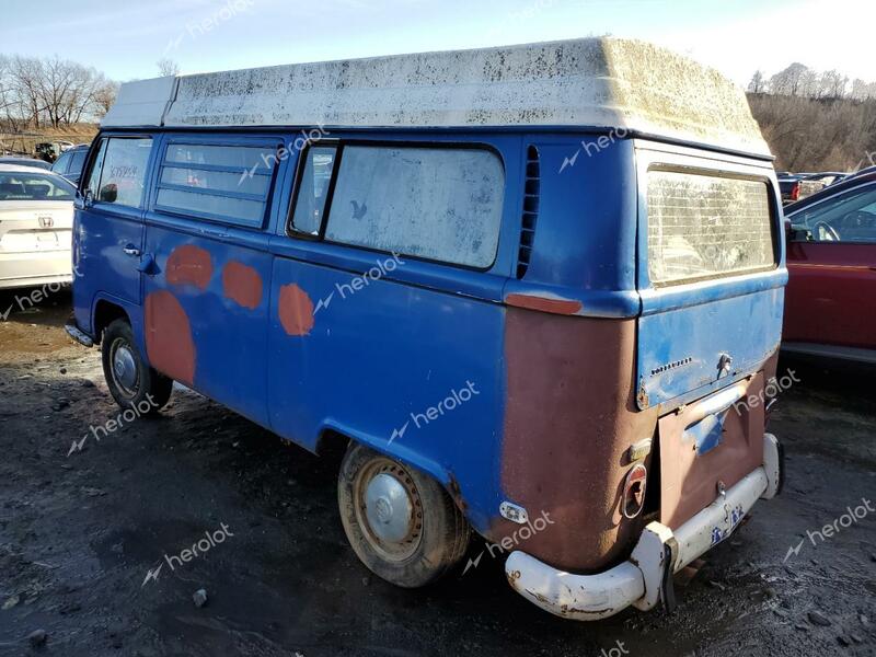 VOLKSWAGEN TRANSPORTE 1969 blue   229161071 photo #3