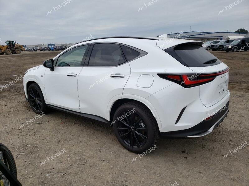 LEXUS NX 450H LU 2024 white  hybrid engine JTJKKCFZ0R2032102 photo #3