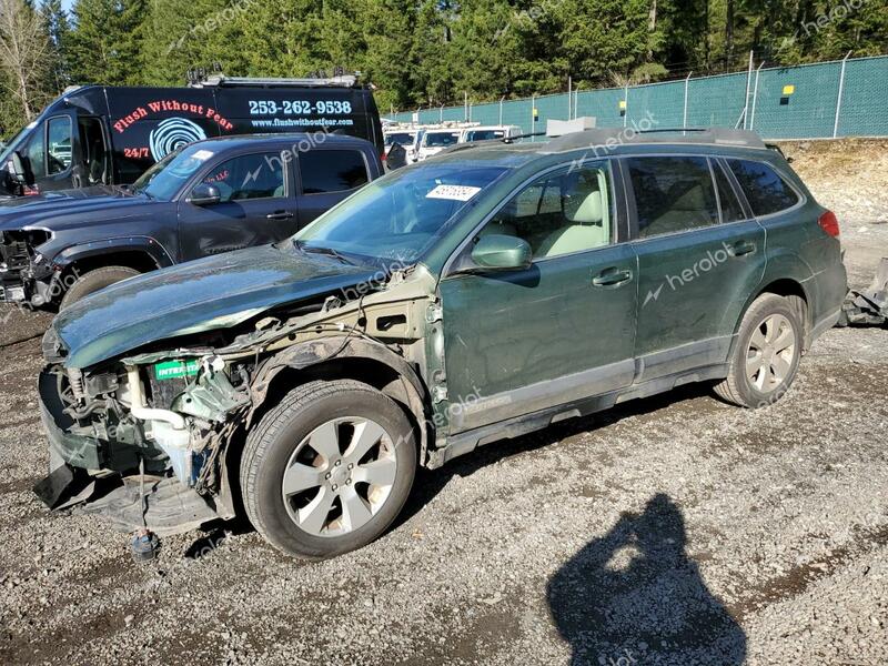 SUBARU OUTBACK 2. 2010 green  gas 4S4BRBGCXA3377294 photo #1