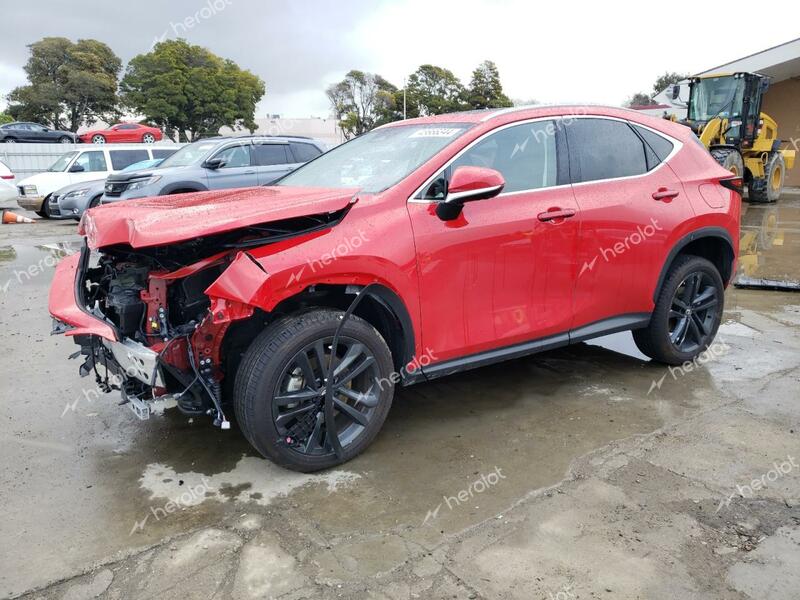 LEXUS NX 450H LU 2024 red  hybrid engine JTJHKCFZ3R2029446 photo #1