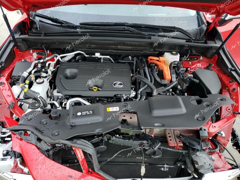 LEXUS NX 450H LU 2024 red  hybrid engine JTJHKCFZ3R2029446 photo #4