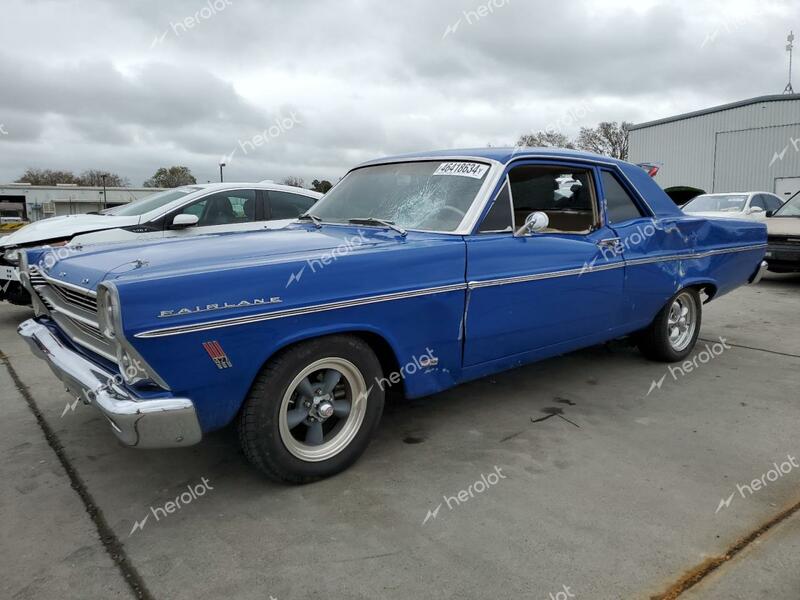 FORD FAIRLANE 1966 blue   6K31T220438 photo #1