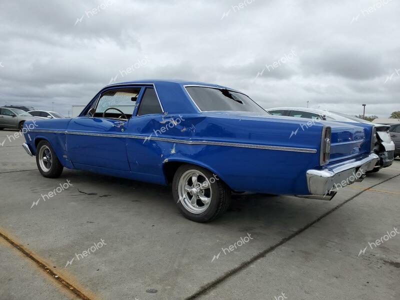 FORD FAIRLANE 1966 blue   6K31T220438 photo #3