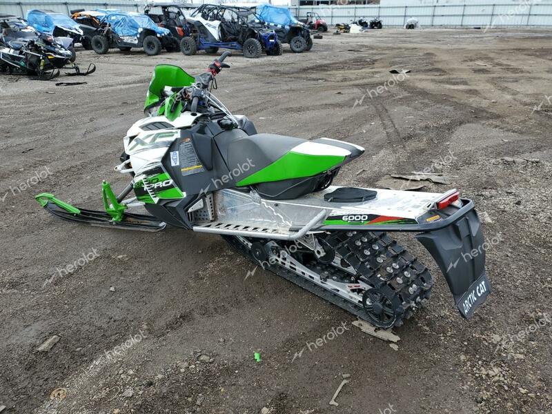 ARTC SNOWMOBILE 2015 green   4UF15SNW9FT114688 photo #4