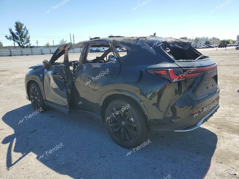 LEXUS NX 450H LU 2024 black  hybrid engine JTJKKCFZ6R2030368 photo #3