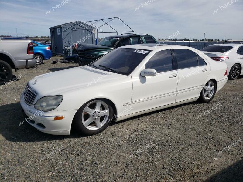 MERCEDES-BENZ S 500 2005 white sedan 4d gas WDBNG75J95A445994 photo #1