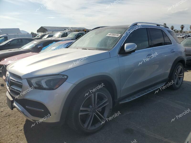 MERCEDES-BENZ GLE 350 4M 2020 silver  gas 4JGFB4KBXLA087068 photo #1