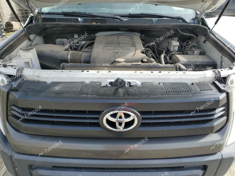 TOYOTA TUNDRA DOU 2015 white crew pic gas 5TFRM5F19FX084408 photo #4