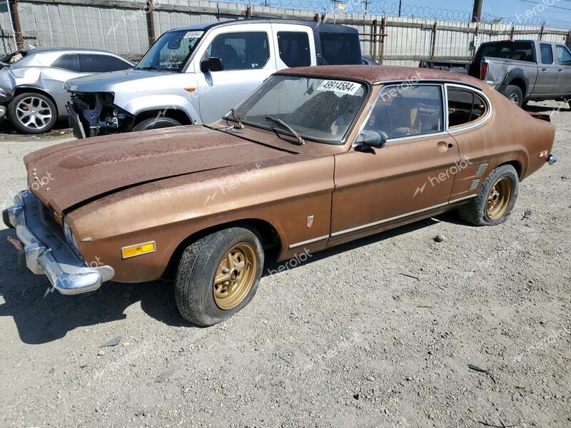 MERCURY CAPRI 1973 brown   GAECNM75539 photo #1