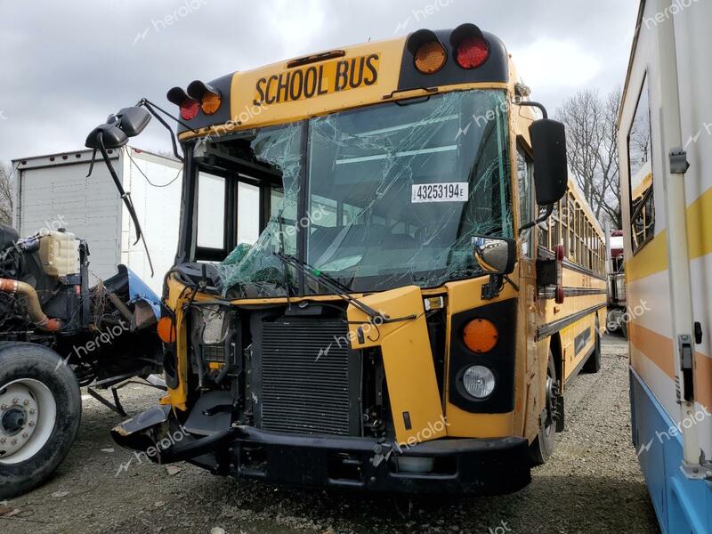 BLUE BIRD SCHOOL BUS 2011 two tone  diesel 1BABNCPA6BF280432 photo #3