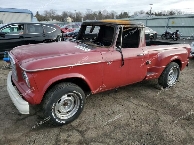 STUDEBAKER CHAMP 1963 red   E720749 photo #1