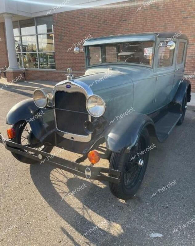 FORD MODEL A 1929 turquoise   A1079325 photo #1