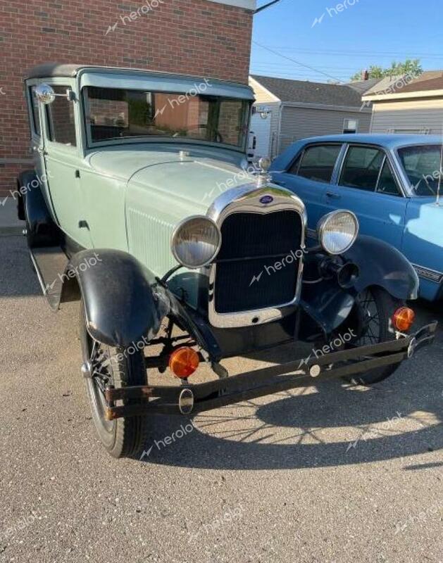 FORD MODEL A 1929 turquoise   A1079325 photo #3