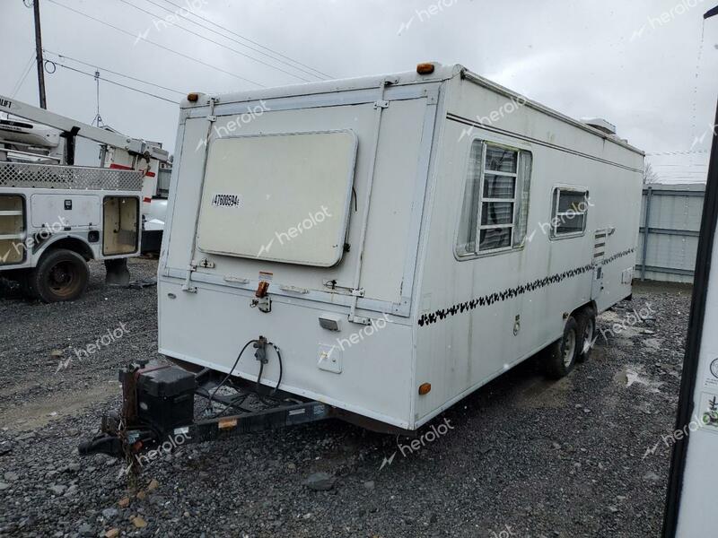 COLE TRAILER 2002 white   4CT102L2027200922 photo #3