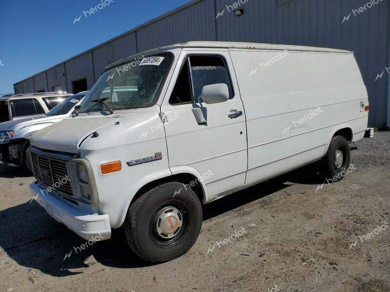 GMC VANDURA G2 1988 white  gas 1GTEG25H4J7526958 photo #1