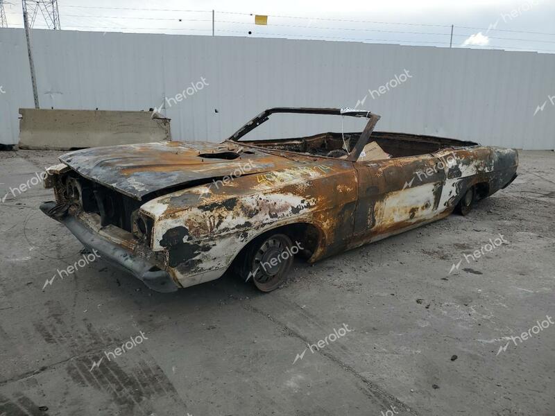 FORD TORINO GT 1968 burn   8H43F155054 photo #1